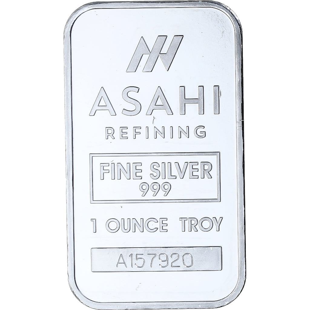 Estados Unidos da América, 1 Troy Ounce, Silver Oz, Asahi, Prata, MS(65-70)