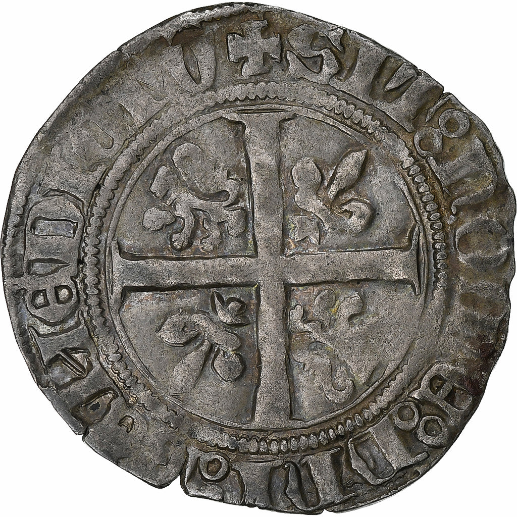 France, Duché de Bourgogne, Jean sans Peur, Grand blanc, 1404-1419, Auxonne