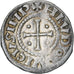 Frankreich, Louis le Pieux, Denier au temple, 814-840, Silber, SS+