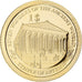 Solomon Islands, Dollar, Le temple d'Artémis, 2013, Proof, Gold, MS(65-70)