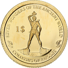 Solomon Islands, Dollar, Colosse de Rhodes, 2013, Proof, Gold, MS(65-70)