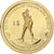 Ilhas Salomão, Dollar, Colosse de Rhodes, 2013, Proof, Dourado, MS(65-70)