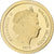 Ilhas Salomão, Dollar, Mausolée de Mausole, 2013, Proof, Dourado, MS(65-70)