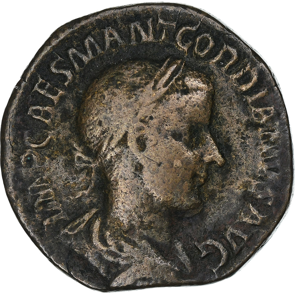 Gordian III, Sestertius, 240, Rome, Bronze, VF(30-35), RIC:268