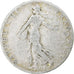 France, 50 Centimes, Semeuse, 1902, Paris, Silver, VF(20-25), Gadoury:420