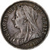 Great Britain, Victoria, 1/2 Crown, 1895, London, Silver, AU(55-58)