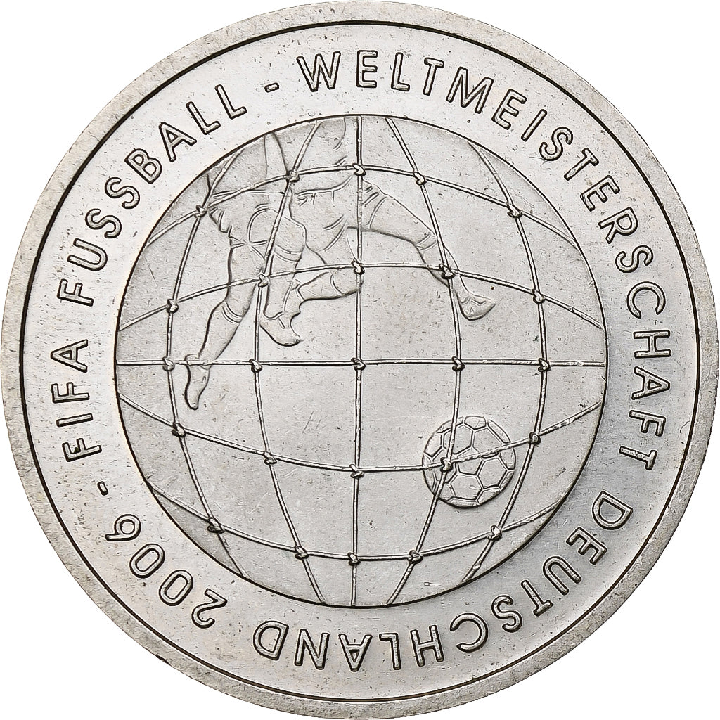 Allemagne, 10 Euro, 2006 FIFA World Cup, 2005, Argent, SPL, KM:249