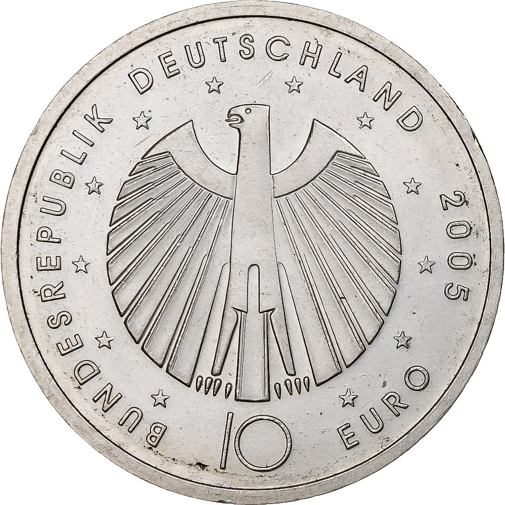 Allemagne, 10 Euro, 2006 FIFA World Cup, 2005, Argent, SPL, KM:249