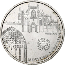 Portugal, 5 Euro, Monastery of Batalha, 2005, Silver, MS(64)