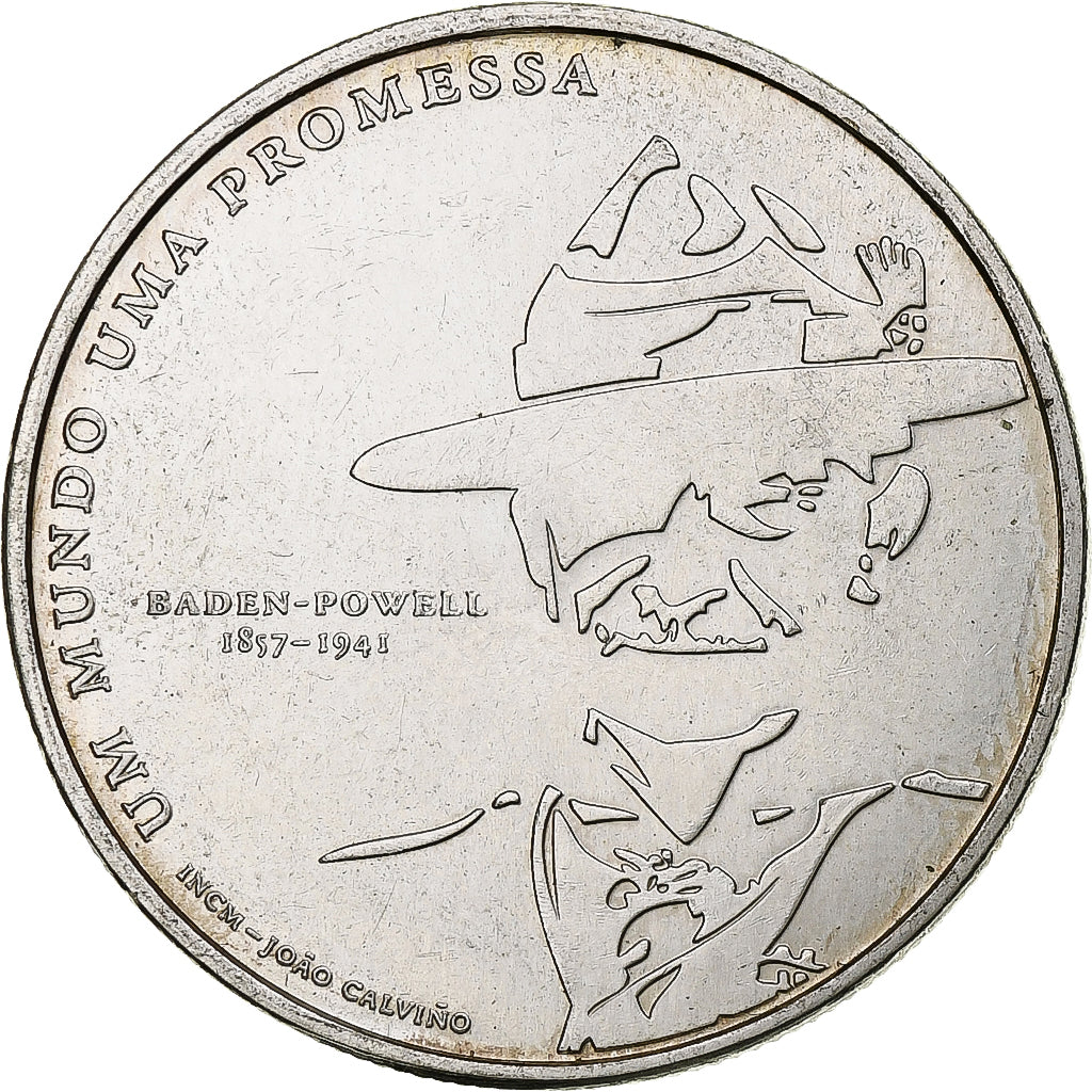 Portogallo, 5 Euro, Scouting, 2007, Argento, SPL