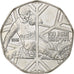 Austria, 5 Euro, Skiing, 2005, Vienna, Silver, MS(63), KM:3117