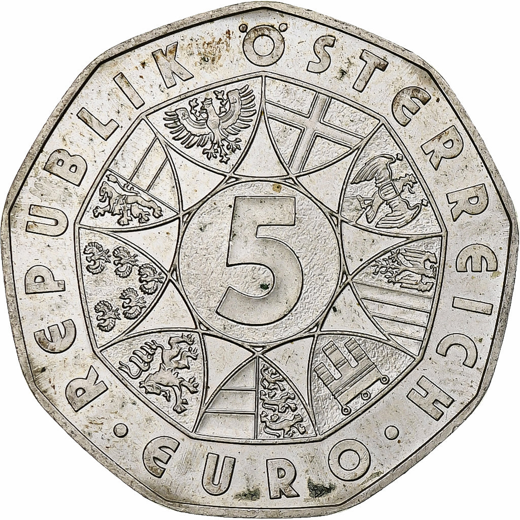 Austria, 5 Euro, Skiing, 2005, Vienna, Silver, MS(63), KM:3117