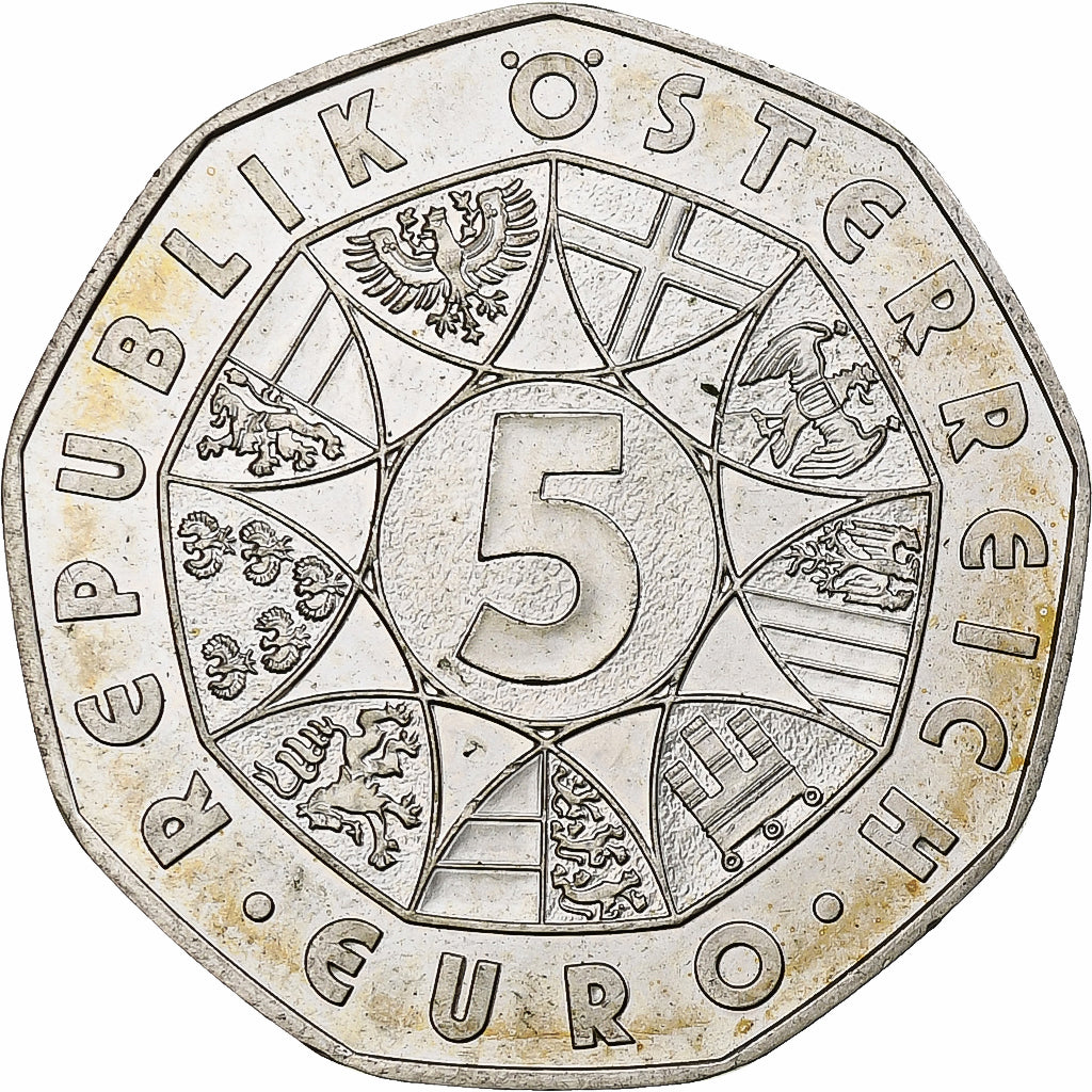 Austria, 5 Euro, Universal Male Suffrage, 2007, Vienna, Silver, MS(63), KM:3117