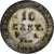 Guyana, Louis XVIII, 10 Cents, 1818, Paris, Vellón, MBC