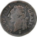 França, Louis XVI, 1/2 Sol, 1786, Metz, Cobre, VF(20-25), Gadoury:349