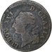 France, Louis XVI, Sol, 1785, Nantes, Copper, F(12-15), Gadoury:350