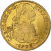 México, Spanish Colony, Charles IV, 8 Escudos, 1793, Mexico City, Oro, MBC