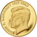 Congo Republic, 100 Francs CFA, John F. Kennedy, 2013, Proof, Gold, MS(65-70)