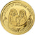 Figi, Elizabeth II, 10 Dollars, History of Ancient Egypt, 2010, FS, Oro, FDC