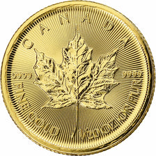 Canada, Elizabeth II, Dollar, 1/20 Oz, Maple Leaf, 2016, Ottawa, Proof, Gold