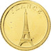 Libéria, 12 Dollars, France, 2008, BE, Or, FDC