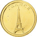 Liberia, 12 Dollars, France, 2008, FS, Oro, FDC