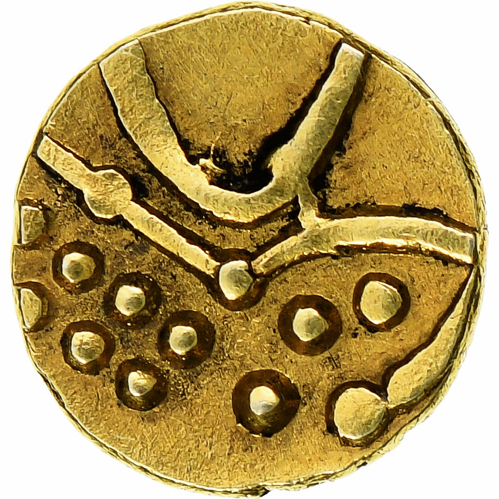 INDIA-PRINCELY STATES, Fanam, XVIth-XVIIIth Century, Gold, AU(55-58)