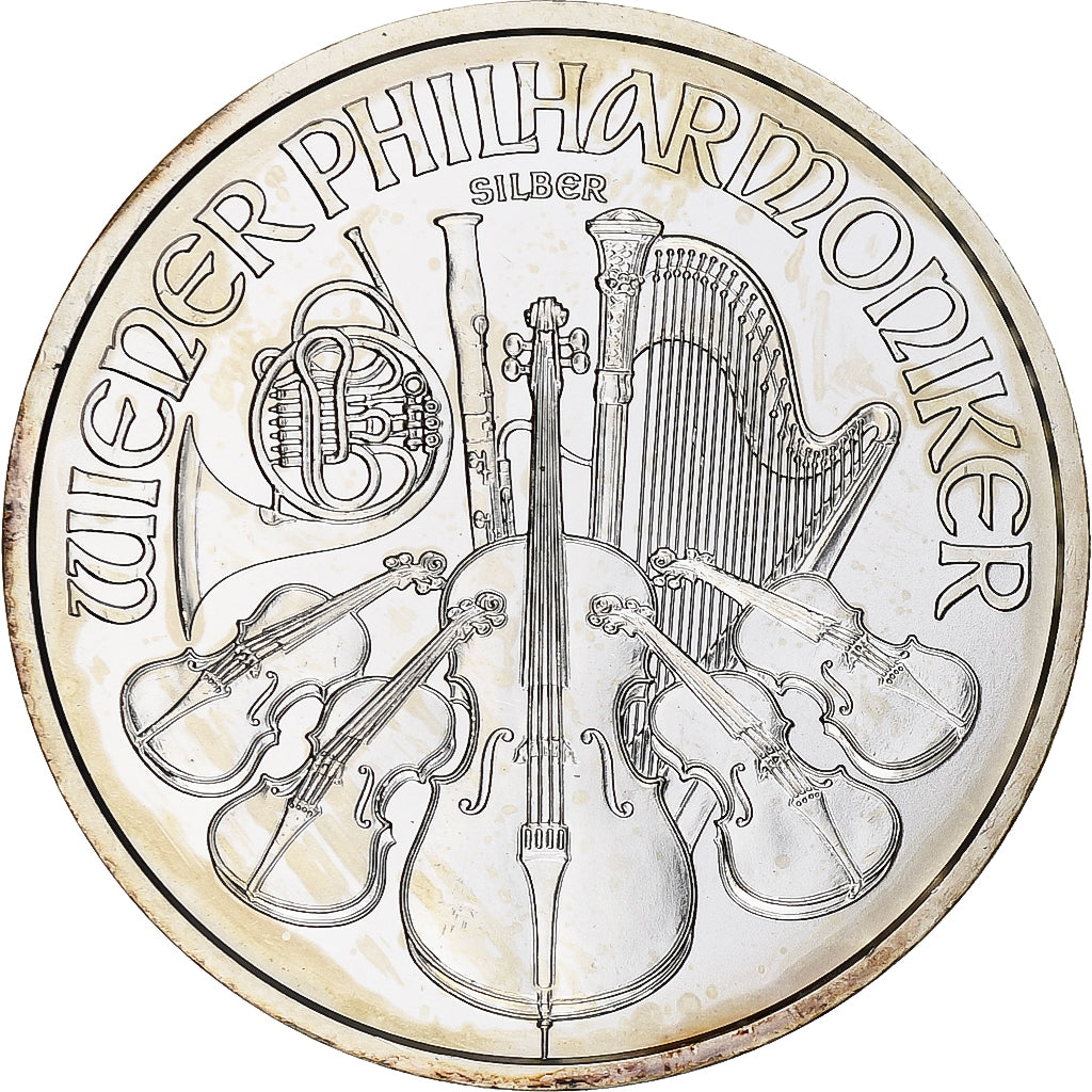 Autriche, 1-1/2 Euro / 1 Oz, Orchestre philharmonique, 2015, Vienna, Argent