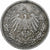 NIEMCY - IMPERIUM, Wilhelm II, 1/2 Mark, 1917, Berlin, Srebro, AU(55-58), KM:17