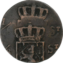 NETHERLANDS EAST INDIES, William I, 1/8 Stuiver, Uncertain date, Double-strike