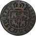 Spain, Kingdom of Valencia, Philip V, Seiseno, 1710, Valence, Copper, VF(20-25)