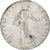Frankrijk, 50 Centimes, Semeuse, 1913, Paris, Zilver, ZF, Gadoury:420, KM:854
