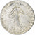 Frankrijk, 50 Centimes, Semeuse, 1913, Paris, Zilver, ZF+, Gadoury:420, KM:854