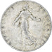 Frankrijk, 50 Centimes, Semeuse, 1914, Paris, Zilver, ZF+, Gadoury:420, KM:854