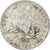 Frankrijk, 50 Centimes, Semeuse, 1914, Paris, Zilver, ZF, Gadoury:420, KM:854