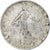 France, 50 Centimes, Semeuse, 1916, Paris, Silver, EF(40-45), Gadoury:420