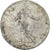 France, 50 Centimes, Semeuse, 1919, Paris, Silver, AU(50-53), Gadoury:420