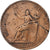 França, Monneron de 2 Sols, 1791, Birmingham, Cobre, VF(30-35)
