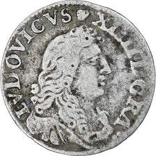 France, Louis XIV, 4 Sols des Traitants, 1677, Vimy, Argent, TB+, Gadoury:103