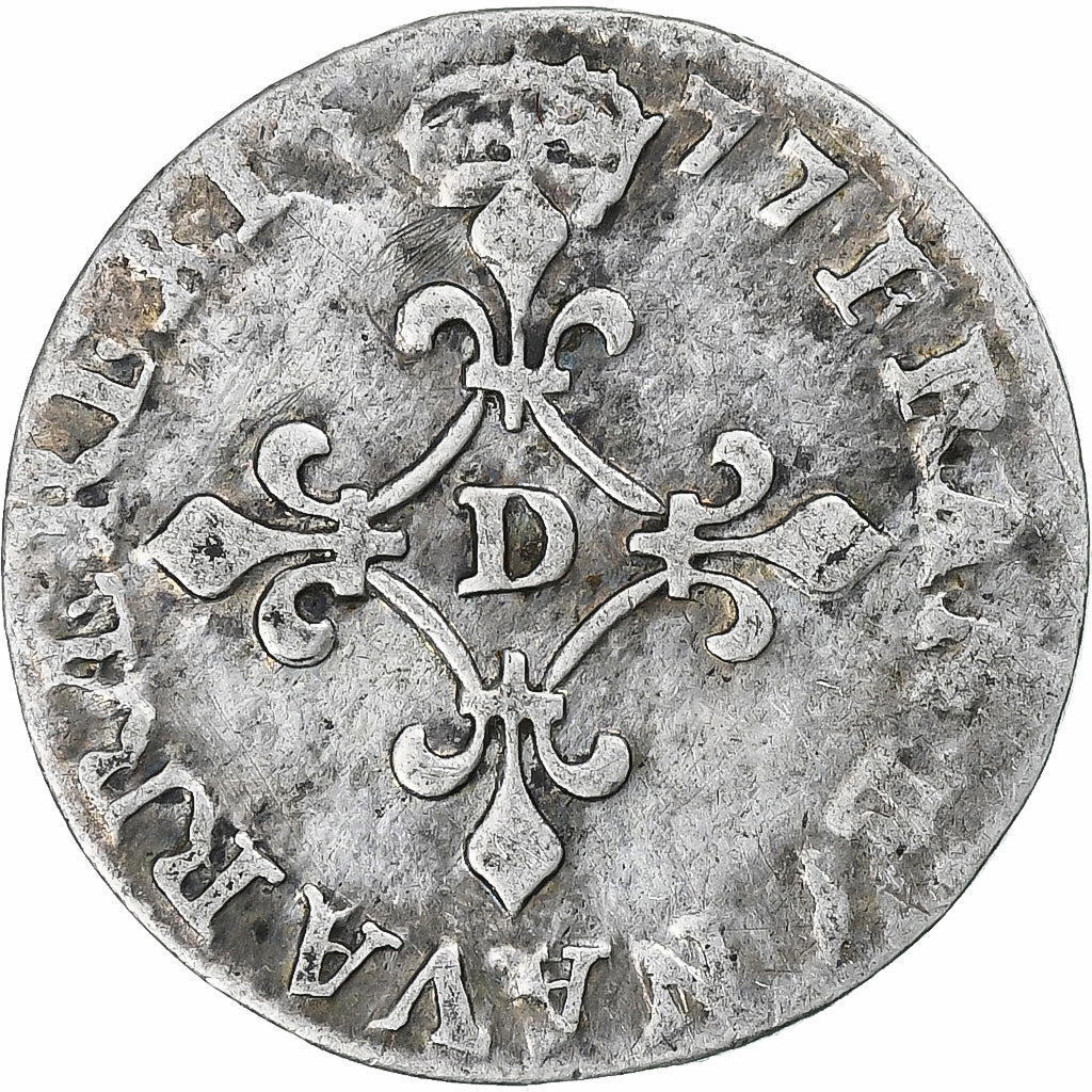 France, Louis XIV, 4 Sols des Traitants, 1677, Vimy, Argent, TB+, Gadoury:103