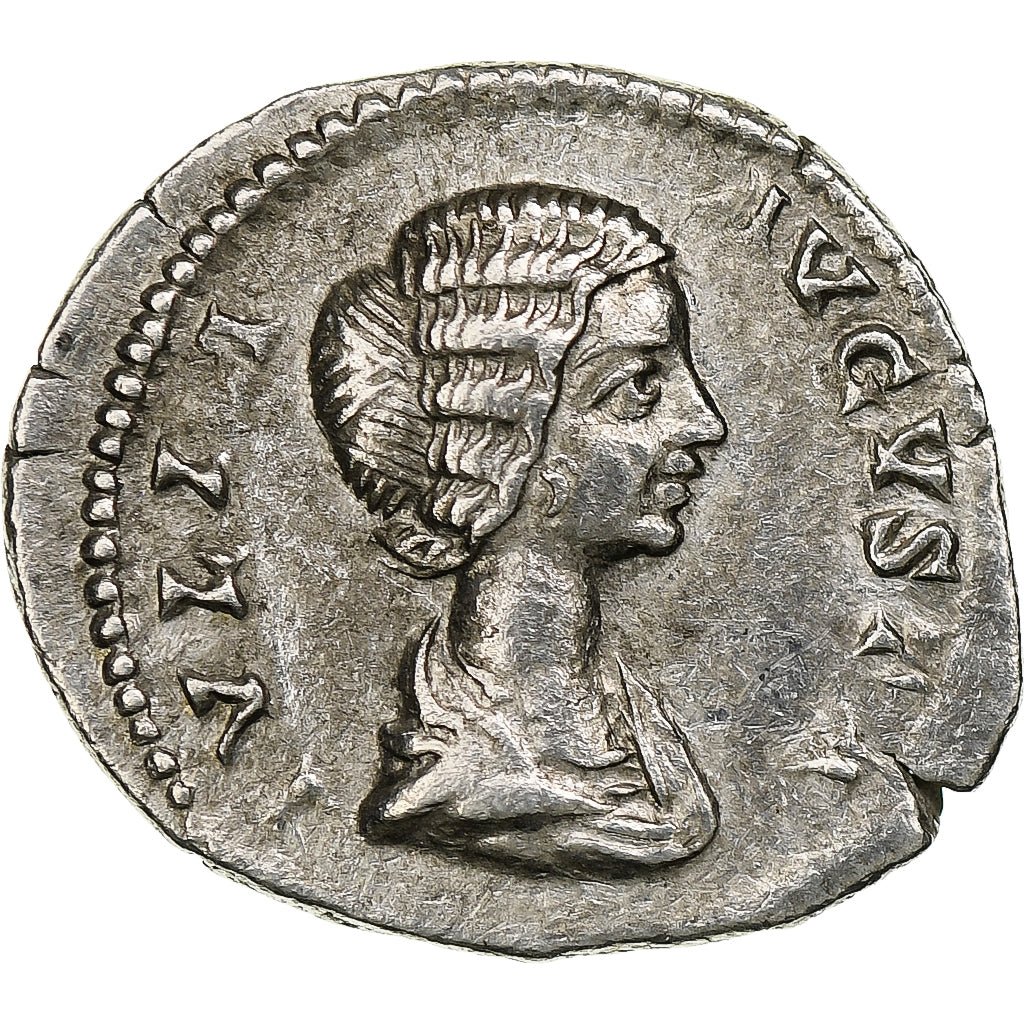 Julia Domna, Denarius, 196-211, Rome, Plata, EBC, RIC:577