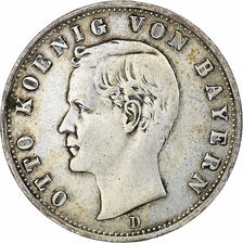 Germany, BAVARIA, Otto, 2 Mark, 1902, Munich, Silver, VF(30-35)