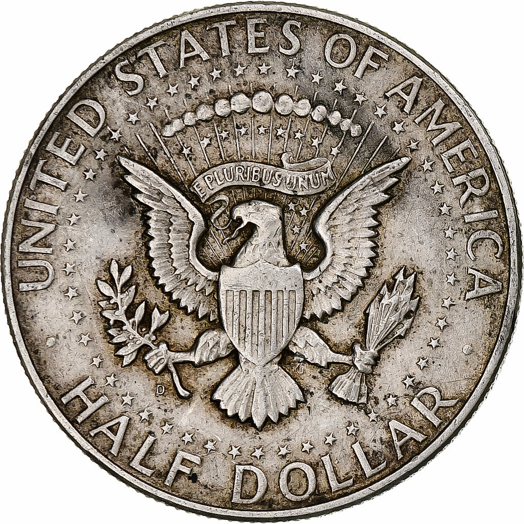 United States, Half Dollar, Kennedy, 1964, Philadelphia, Silver, AU(50-53)
