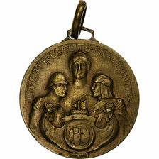 France, Medal, Aux Poilus du Maroc, n.d., Brass, AU(50-53)