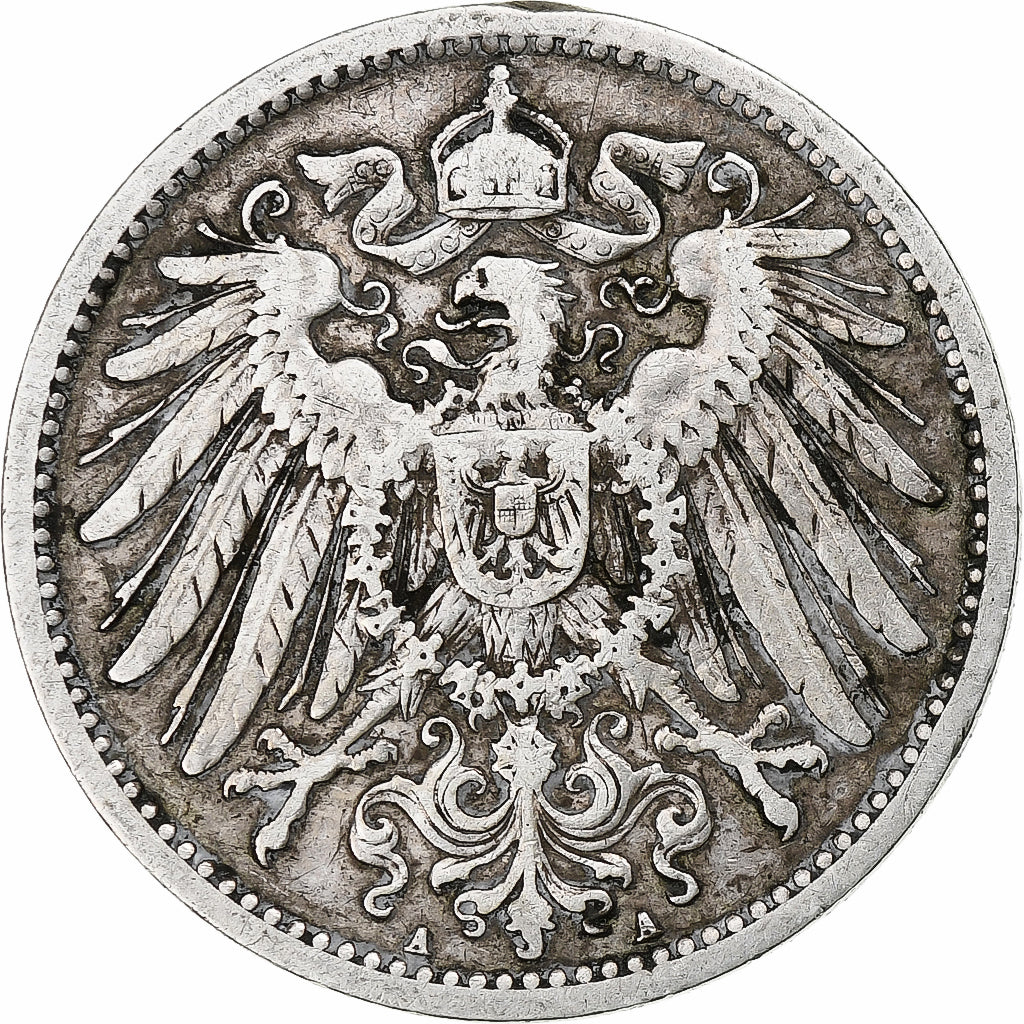 Germany, Wilhelm II, Mark, 1900, Berlin, Silver, VF(30-35), KM:14