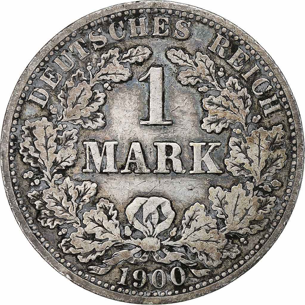Germany, Wilhelm II, Mark, 1900, Berlin, Silver, VF(30-35), KM:14