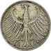 GERMANY - FEDERAL REPUBLIC, 5 Mark, 1951, Hamburg, Silver, AU(50-53), KM:112.1