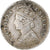 INDIA-BRITISH, Victoria, 2 Annas, 1885, Silver, EF(40-45), KM:448