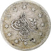 Turkey, Ottoman Empire, Abdul Mejid, 20 Para, 1857/AH1255, Silver, EF(40-45)