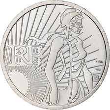 France, 5 Euro, Semeuse, 2008, MDP, Silver, MS(63)